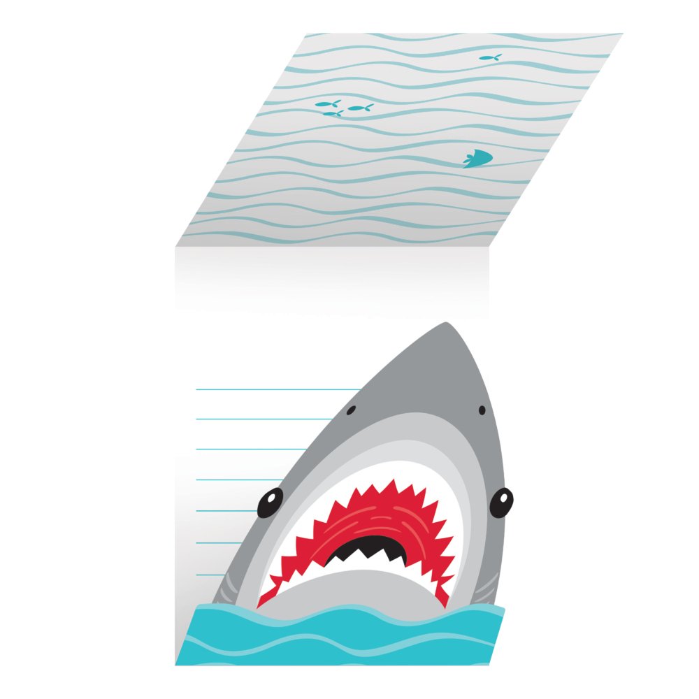 Shark Party Pop-out Invitations - 8ct