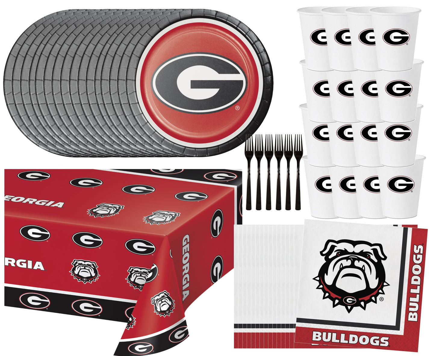 UGA Table Set for 16 Guests