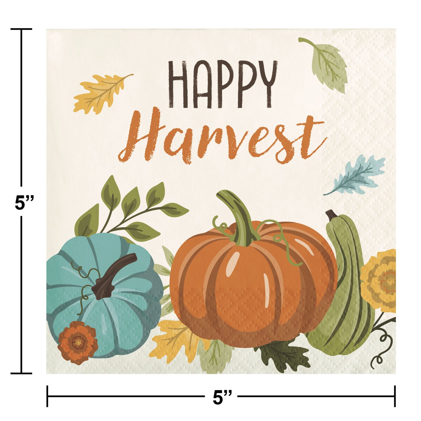 Hello Fall Beverage Napkins - 16ct