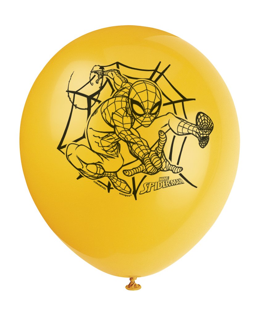 Spider-Man 12" Latex Balloons - 8ct