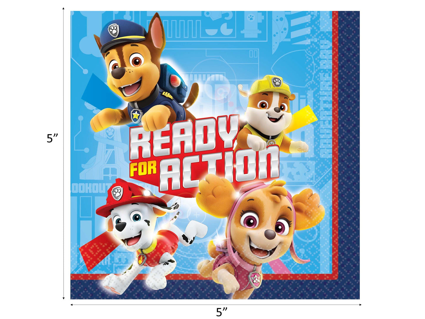 Paw Patrol Beverage Napkins