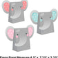 Enchanting Elephants Girl Paper Treat Bags - 8ct