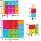 Block Bash Building Block Party 3D Centerpiece - 1ct