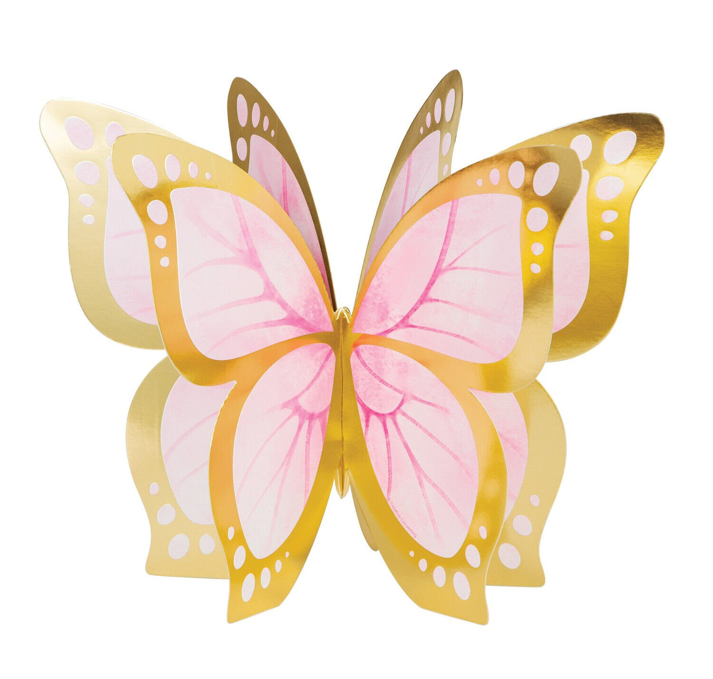 Shimmering Butterfly Table Centerpiece Decoration Kit - 3pcs