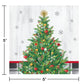 Holiday Tree Christmas Beverage Napkins  - 16ct