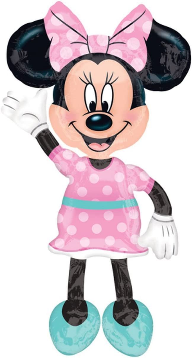 Minnie Mouse 54" Tall Airwalkers Mylar/Foil Balloon