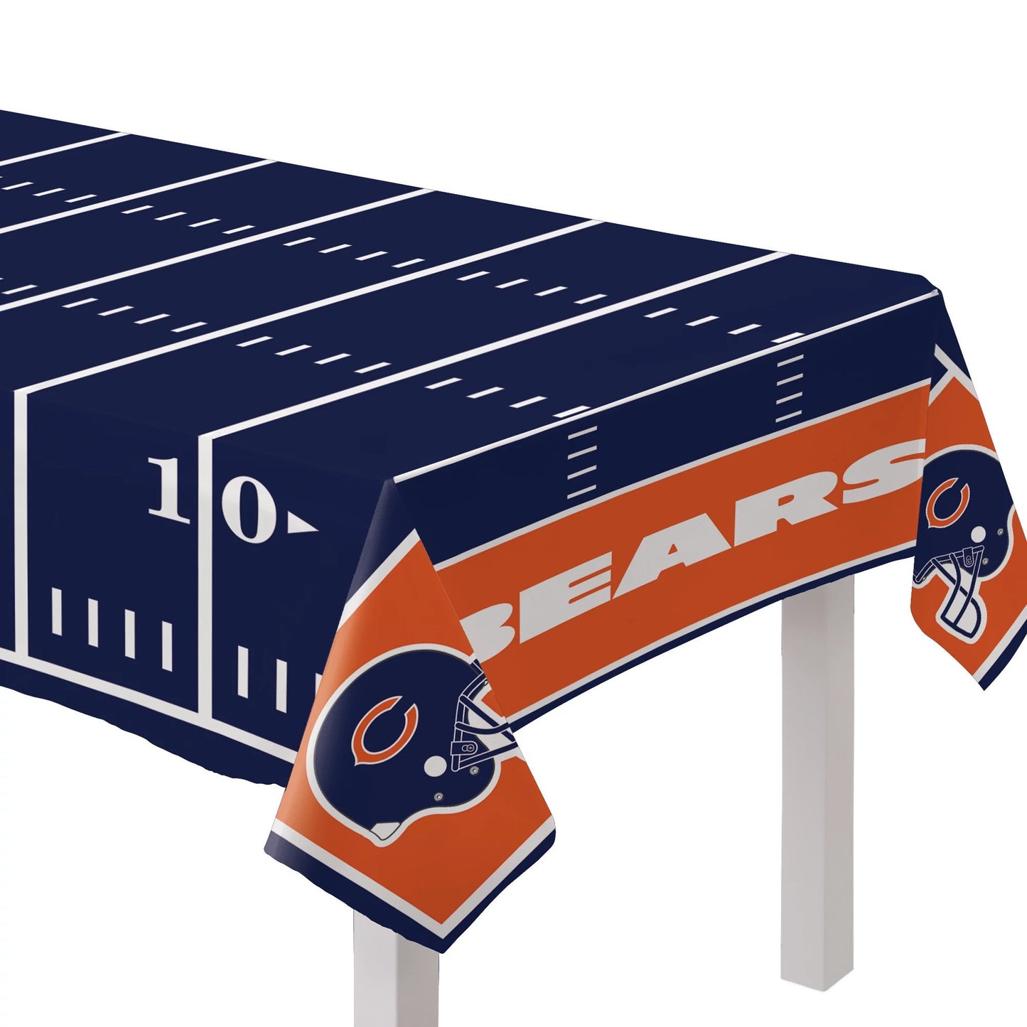 Chicago Bears Plastic Table Cover - 54" x 96"