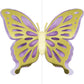 Butterfly Shimmer Hanging Decorations - 3ct