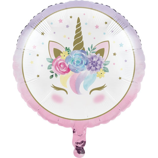 18" Unicorn Baby Foil Balloon