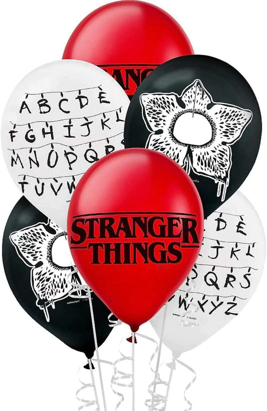 Stranger Things Latex 12" Balloons - 6ct