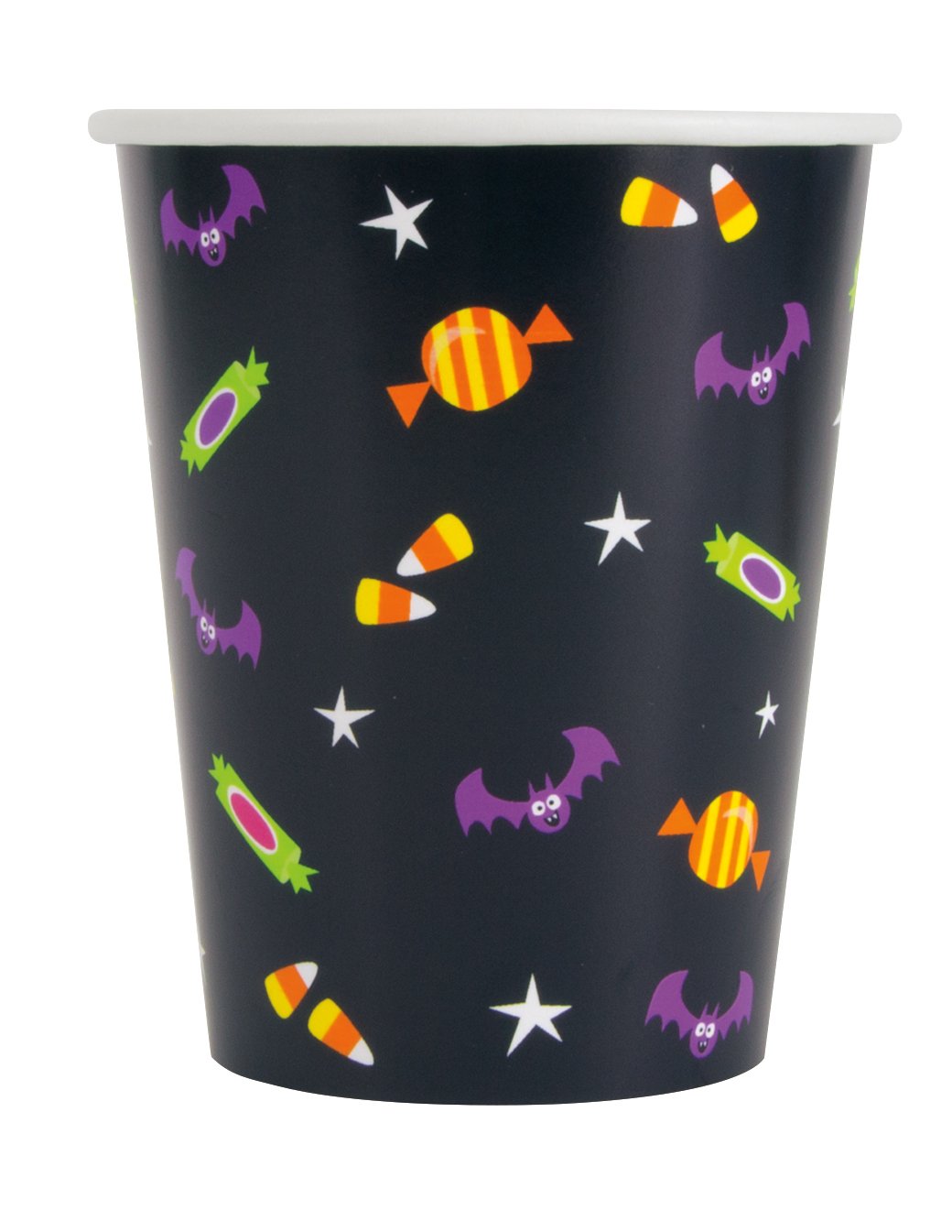 Halloween Cat & Pumpkin 9oz Paper Cups - 8ct