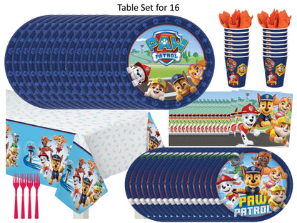 Paw Patrol Table Set for 16