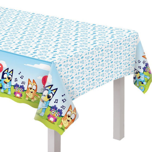 Bluey 54" x 96" Plastic Table Cover