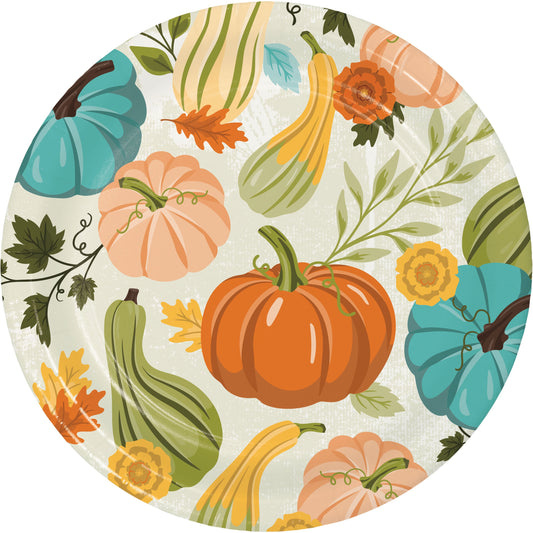 Hello Fall Luncheon Plates - 8ct