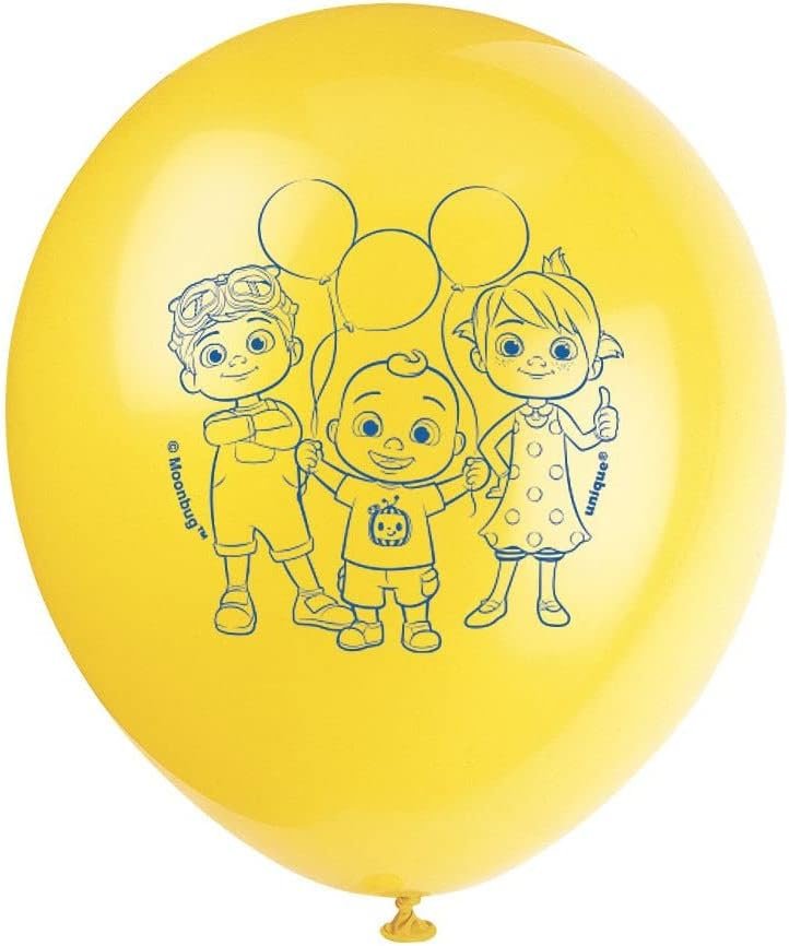 Cocomelon 12" Latex Balloons - 8ct