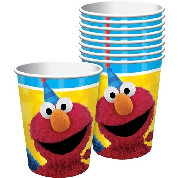 Sesame Street Paper 9oz Paper Cups - 8ct