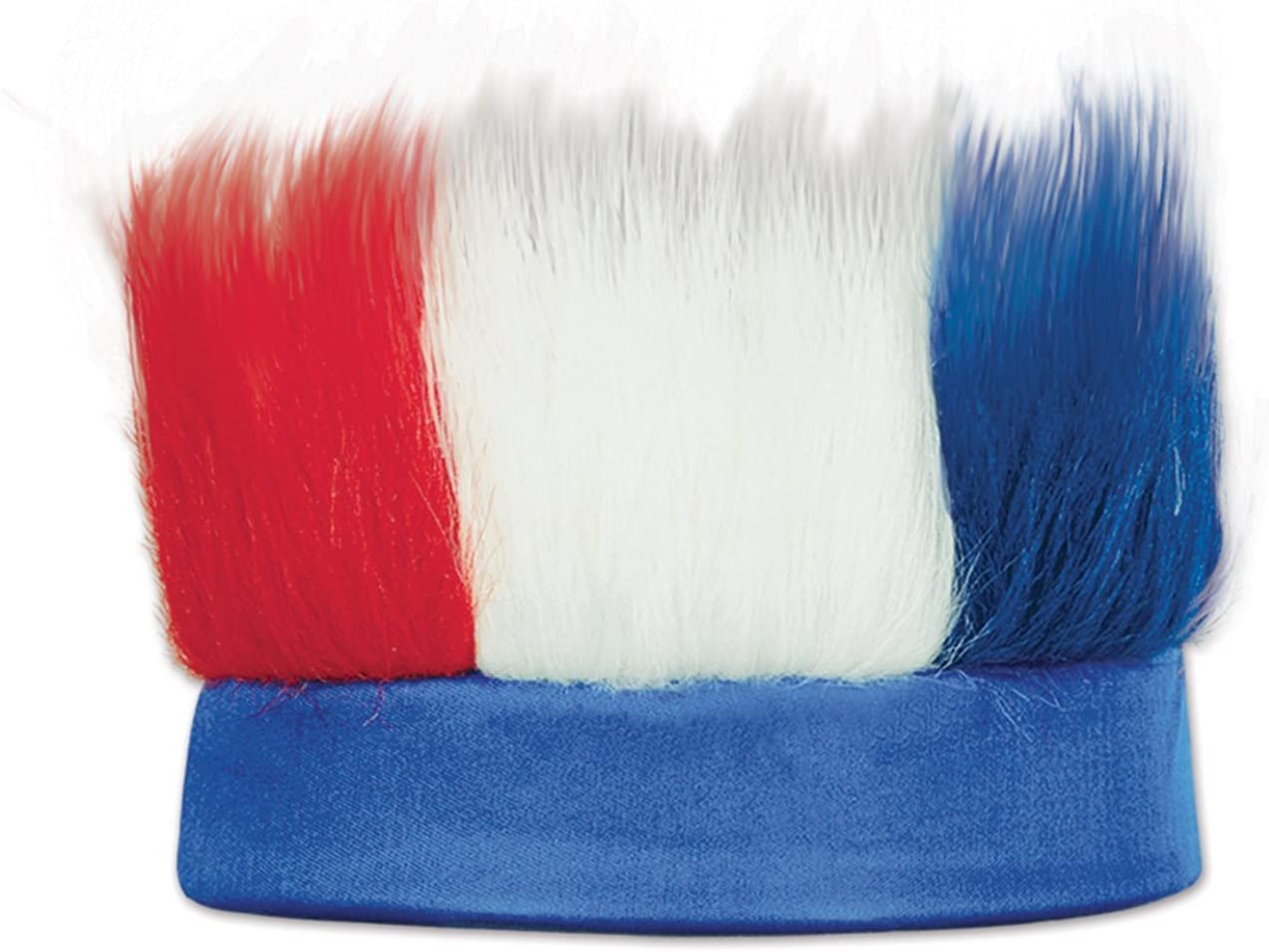 Red, White, & Blue Patriotic Hairy Headband