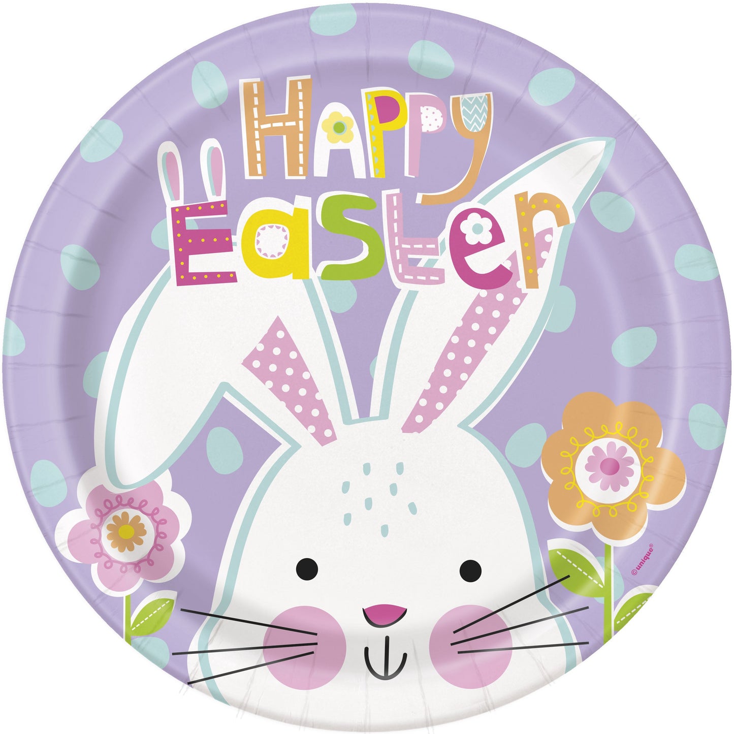 Lilac Easter Round 9" Dinner Plates  - 8ct