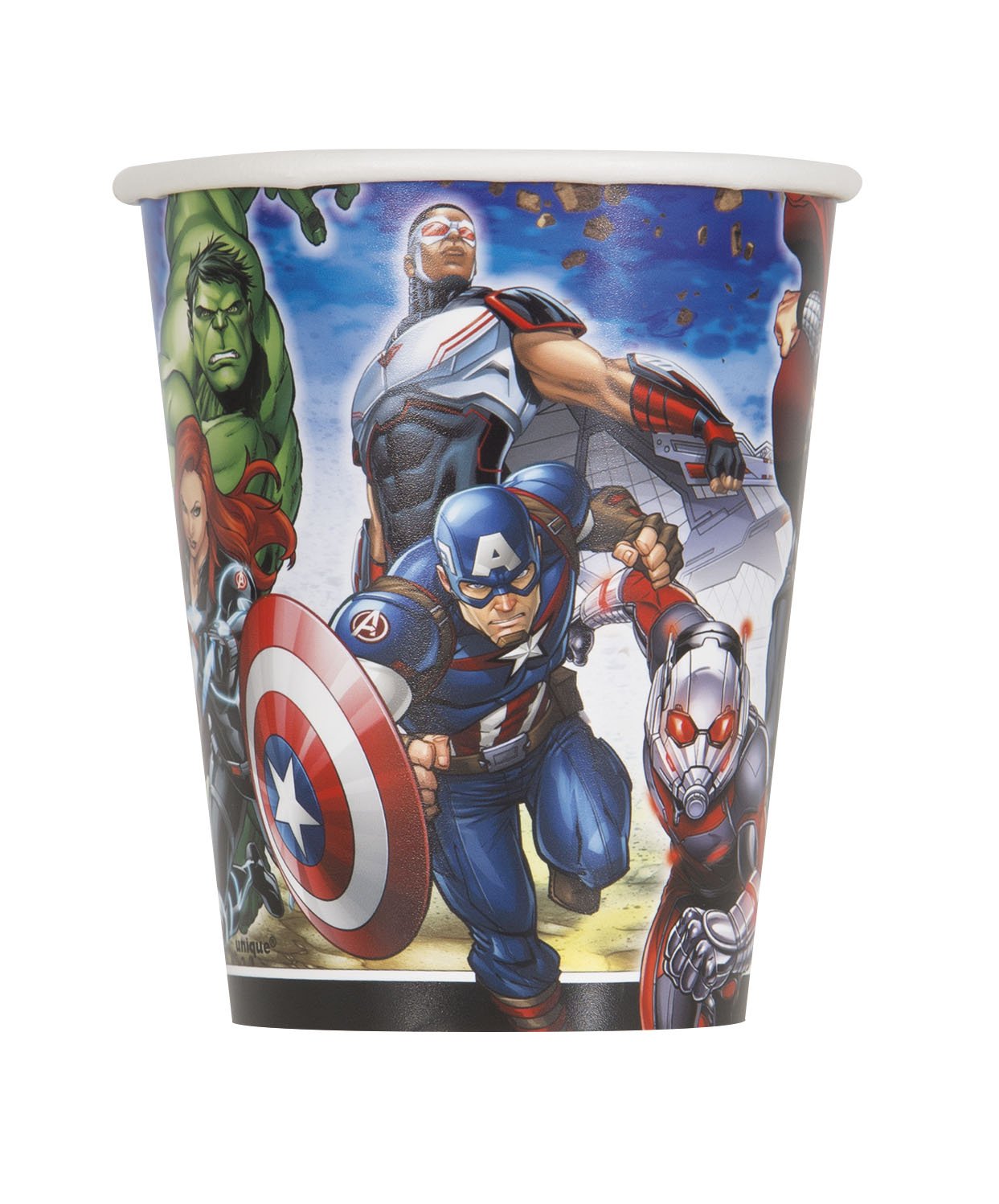 Marvel Avengers Super Hero 9oz Paper Cups - 8ct