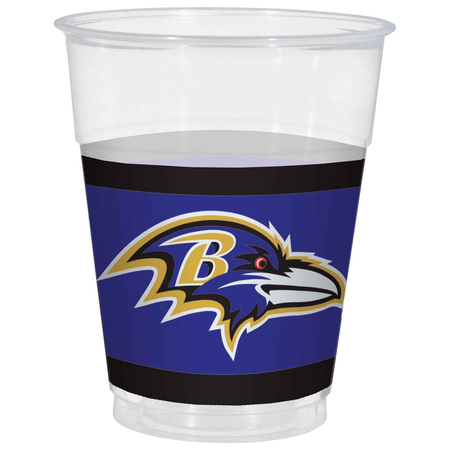 Baltimore Ravens 16oz Plastic Cups - 25ct