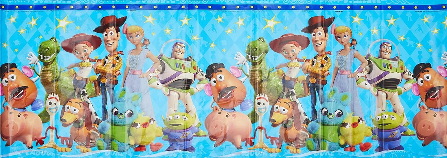 Toy Story Plastic Table Cover - 54" x 96"