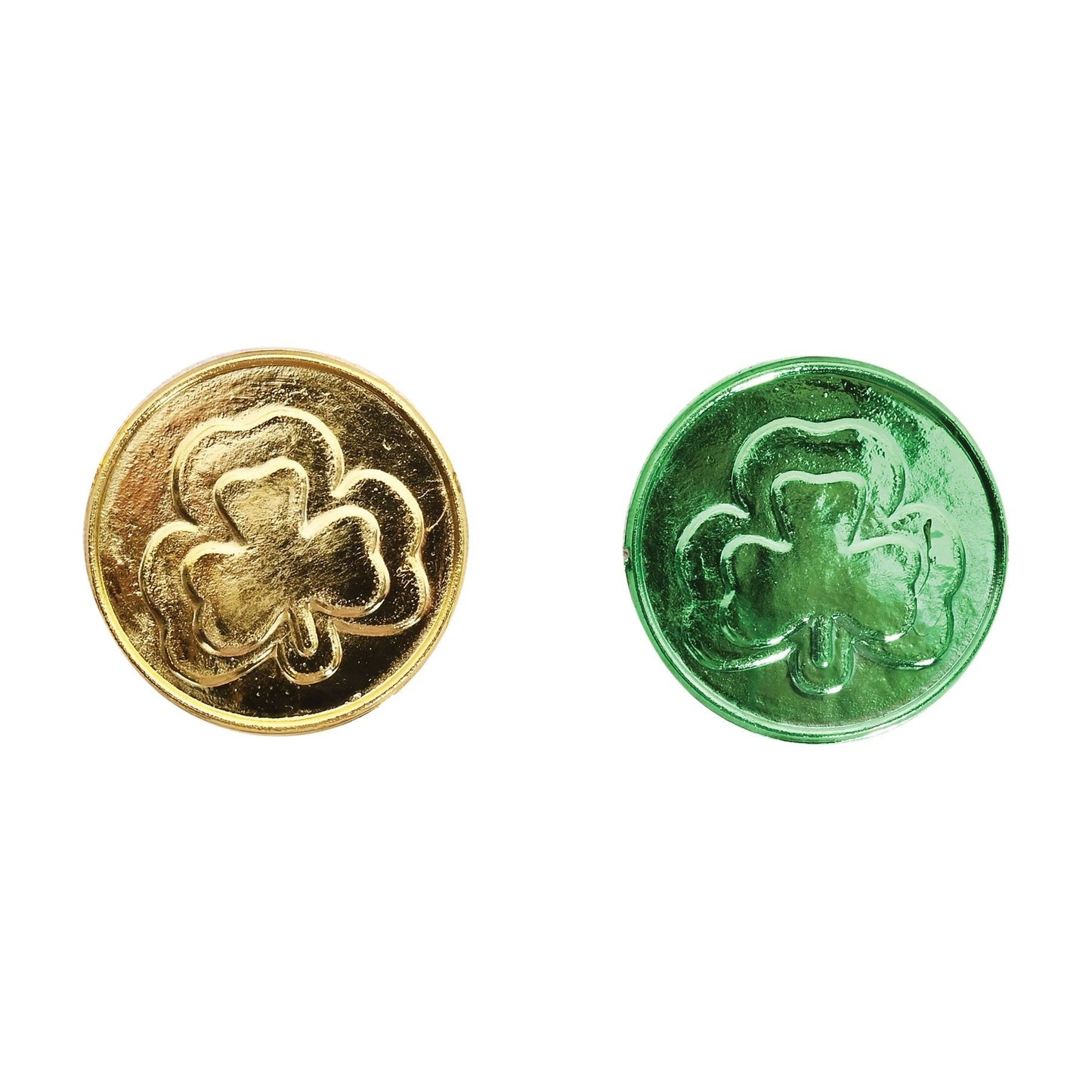 Lucky Leprechaun Plastic Coins - 40ct