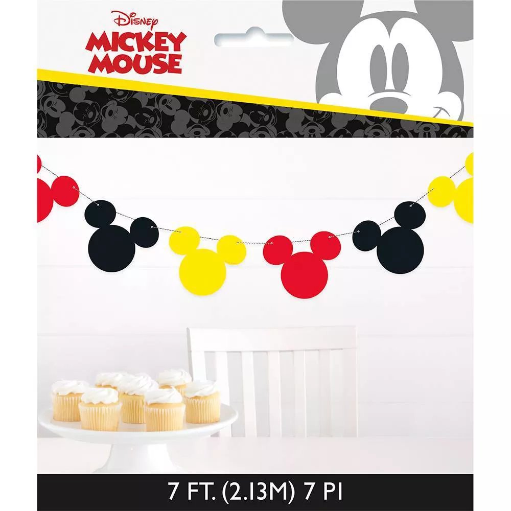 Mickey Mouse Garland Banner - 7ft