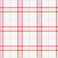 Elegant Valentine Plaid Paper Table Runner