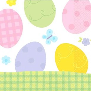 Eggstravaganza Easter Luncheon Napkins - 20ct