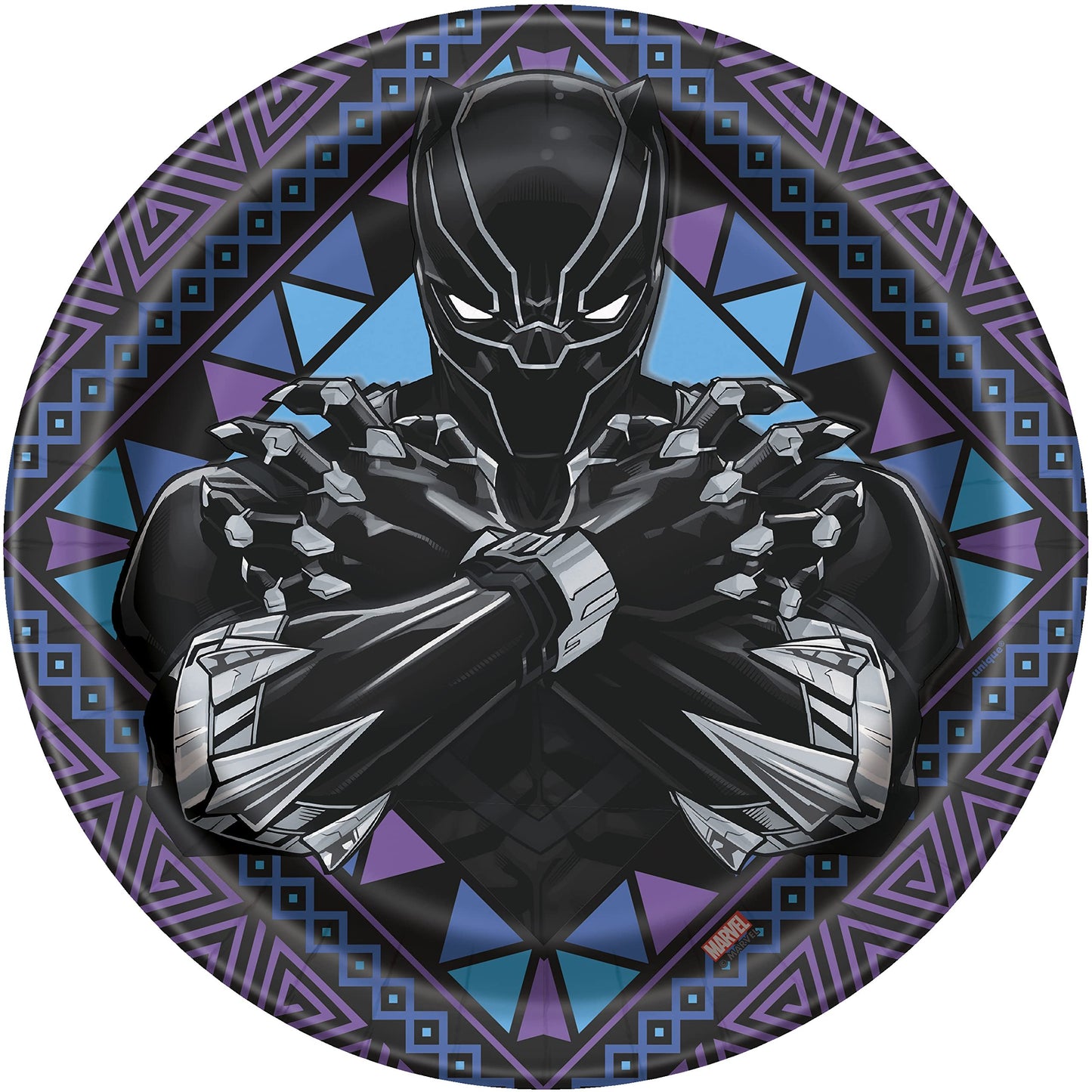 Black Panther Wakanda 9" Plates - 8ct