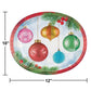 Bright Ornaments Oval Platters - 8ct