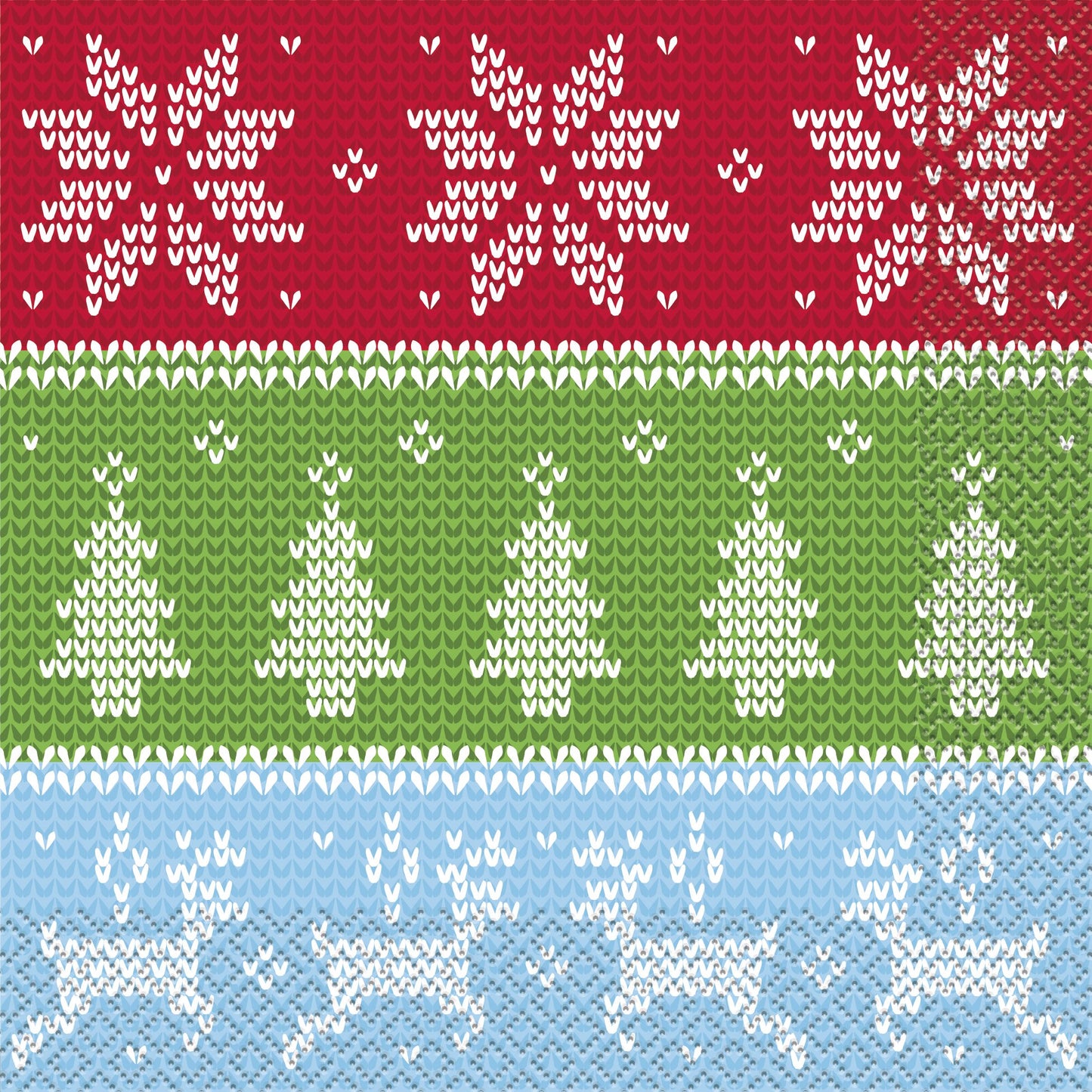 Ugly Sweater Christmas Luncheon Napkins - 16ct