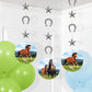 Horse and Pony Wild Horse Hanging Decorations - 3ct