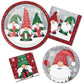 Holiday Gnomes Dinner Plates - 8ct