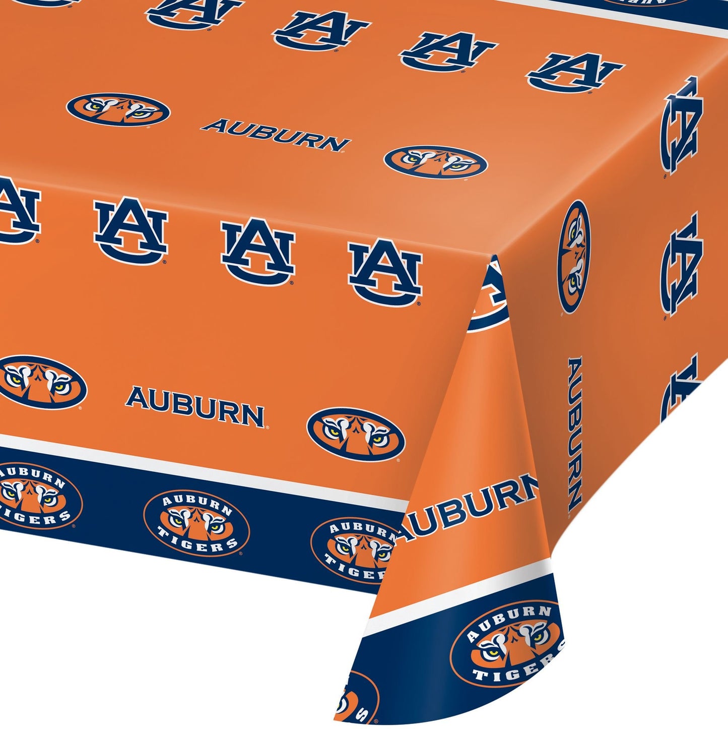 Auburn University Plastic Tablecover - 54" x 108"