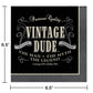 Vintage Dude Luncheon Napkins - 16ct