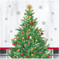 Holiday Tree Christmas Beverage Napkins  - 16ct