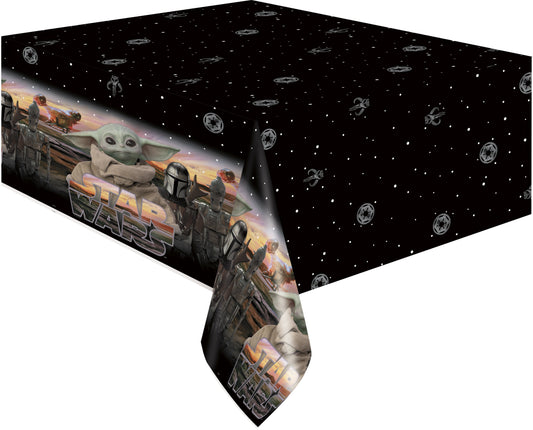 Star Wars Mandalorian The Child Baby Yoda 54" x 84" Plastic Table Cover